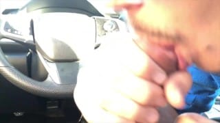 Blowing my Uber Driver for free ride