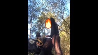 Public play in 50 degree weather