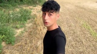 6 public places jerking in one day and big and far cumshot on a path EDGING