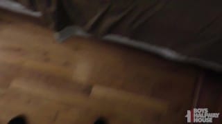 Virgin Teen Gets Fucked By Daddy Bareback Until He Creampies His Asshole