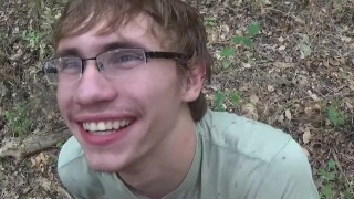 Outdoor BJ Fun, Blowing a Massive Load