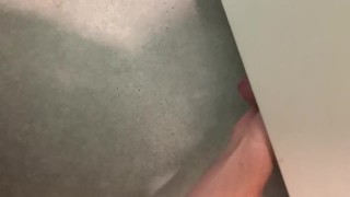 Multiple Understall fun with cumshot