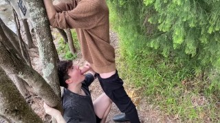 Blowjob by the Lake