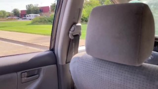 20 year old jerks off in public parking lot