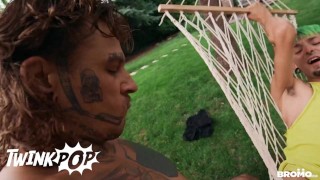 Twink Pop – Slim Cute Guy Charly Willinsky Gets Surprised By Muscular Bo Sinn’s Massive Cock